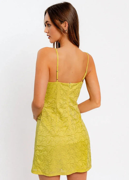 Sleeveless Corset Floral Printed Lace Mini Dress