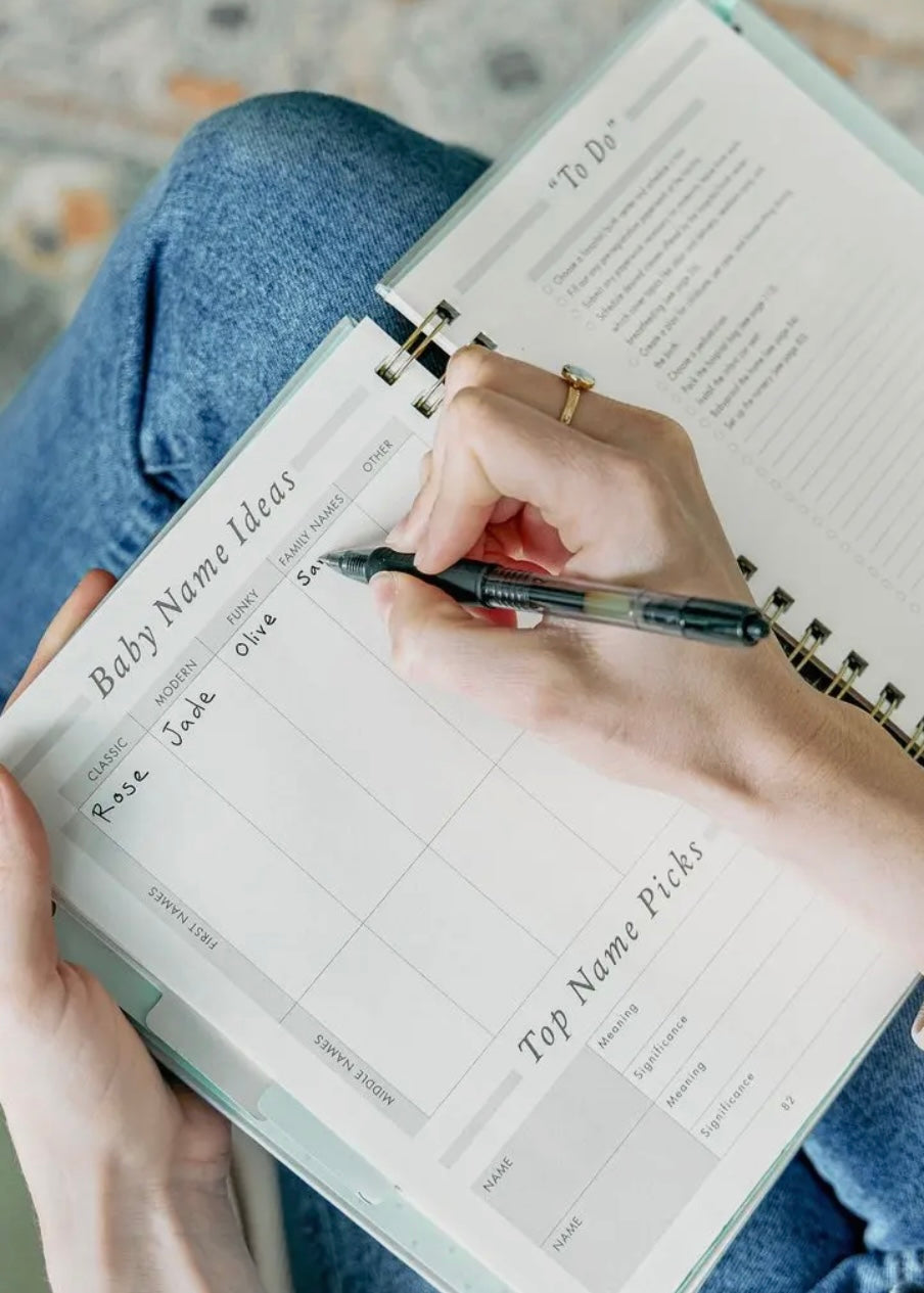 Countdown To Baby Undated Pregnancy Planner