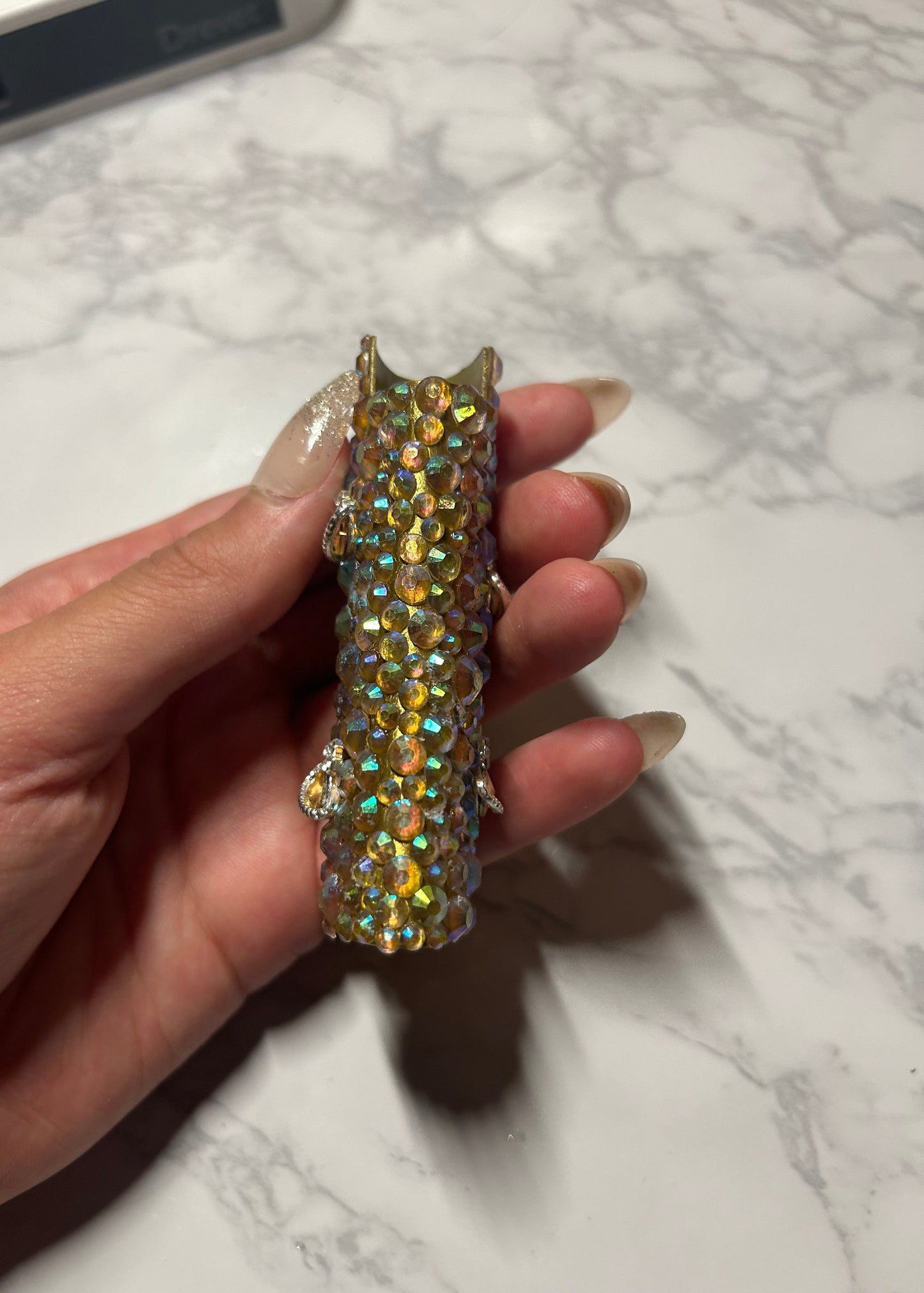 Metal Crystal & Mini Planets Lighter Case